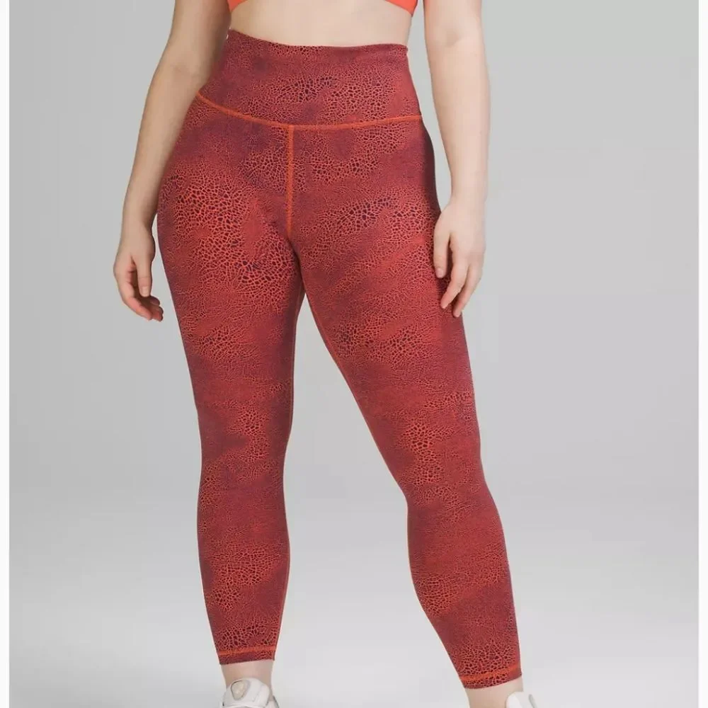 Lululemon WUNDER TRAIN HIGH-RISE TIGHT 25" size 6‎ - Picture 2 of 3